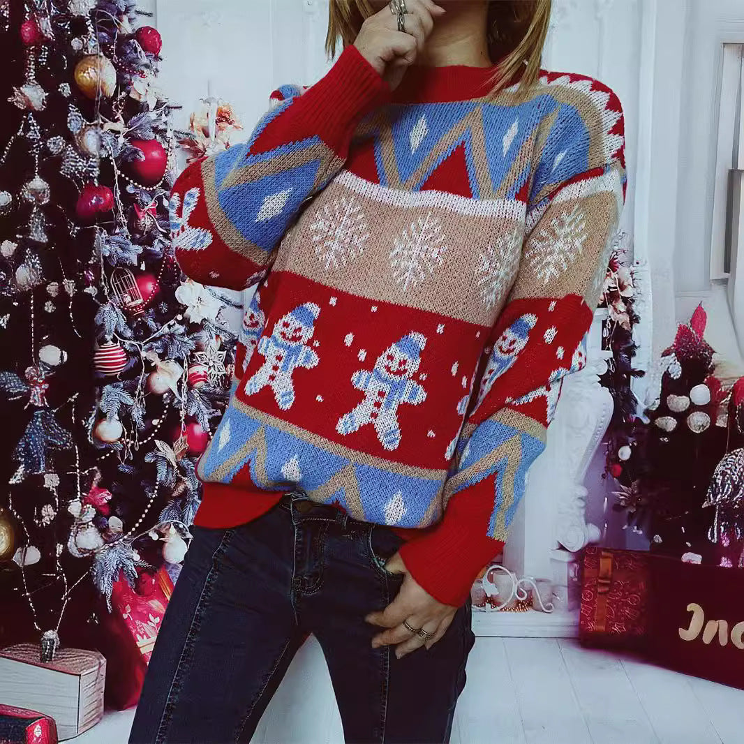 Women's Festive Holiday Knit Sweater