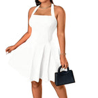 Women's Off-Shoulder A-Line Dress