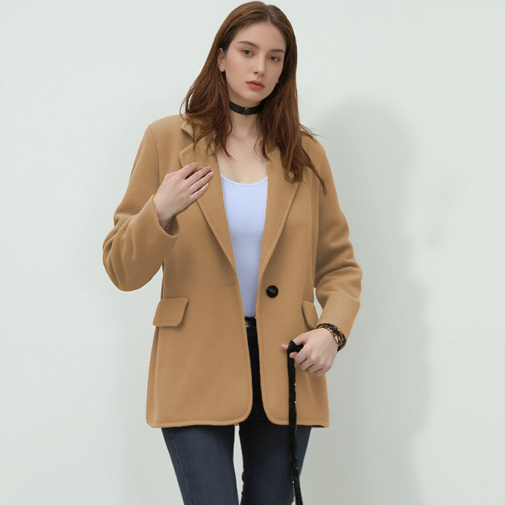 Women's Elegant Bouclé Blazer