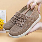 Women's Breathable Sneakers with Elastic Laces