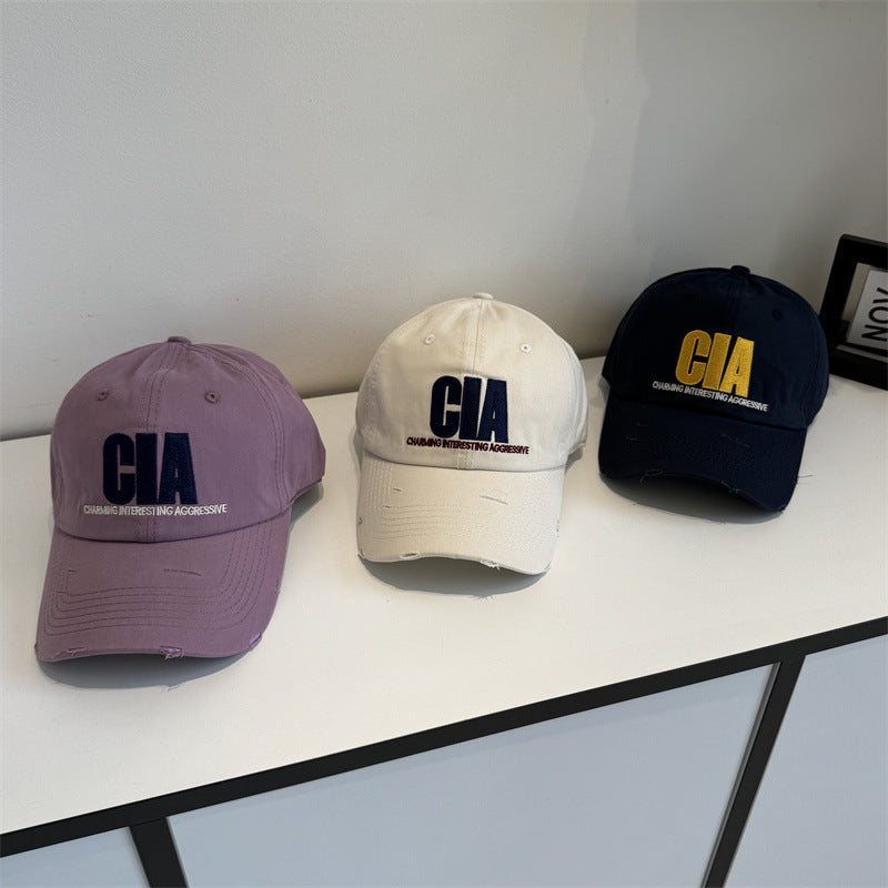 Men's Distressed Motivational Baseball Cap