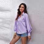 Women's Balloon Sleeve Blouse