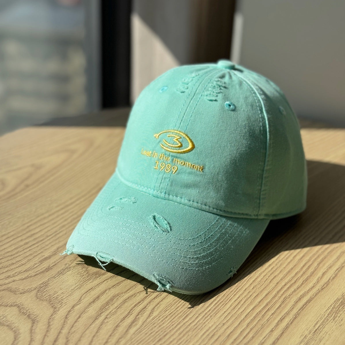 Men's Distressed Baseball Cap