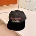 Men's Vintage-Inspired Embroidered Baseball Cap