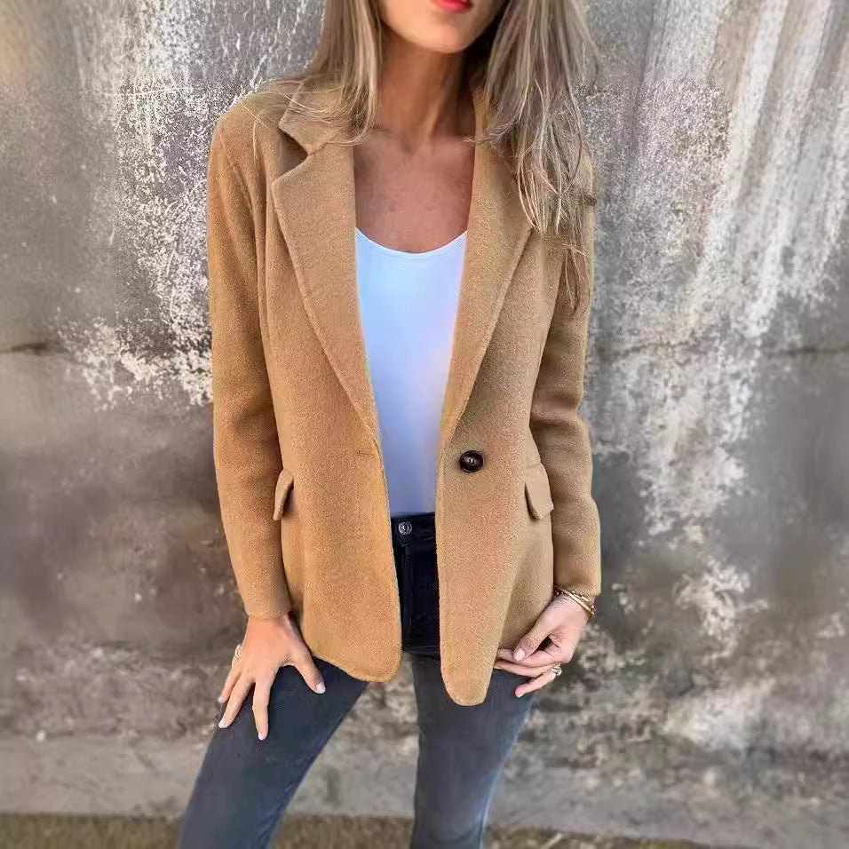 Elegant Textured Soft Blazer