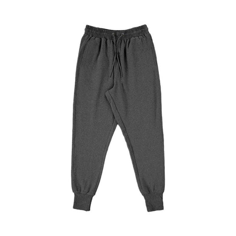 Women's Comfortable Casual Pants with Elastic Waistband and Side Pockets
