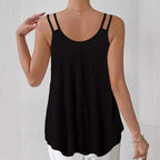Women's Sleeveless Paisley Print Top
