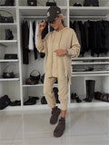 Casual Sport Set with Oversized Hoodie and Joggers