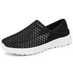 Women's Breathable Slip-On Sneakers with Flexible Sole