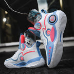 Women's Basketball Sneakers with Innovative Cushioning System and Non-Slip Sole