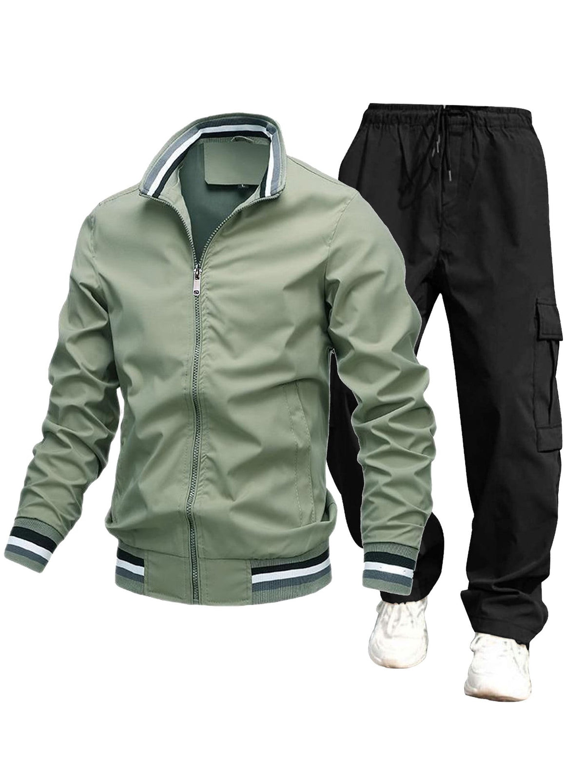 Men's Sports Jacket and Cargo Pants