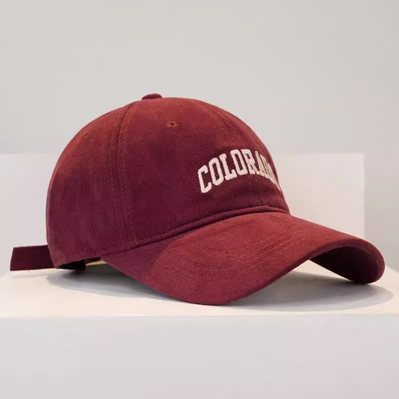 Men's Cotton Adjustable Embroidered Baseball Cap