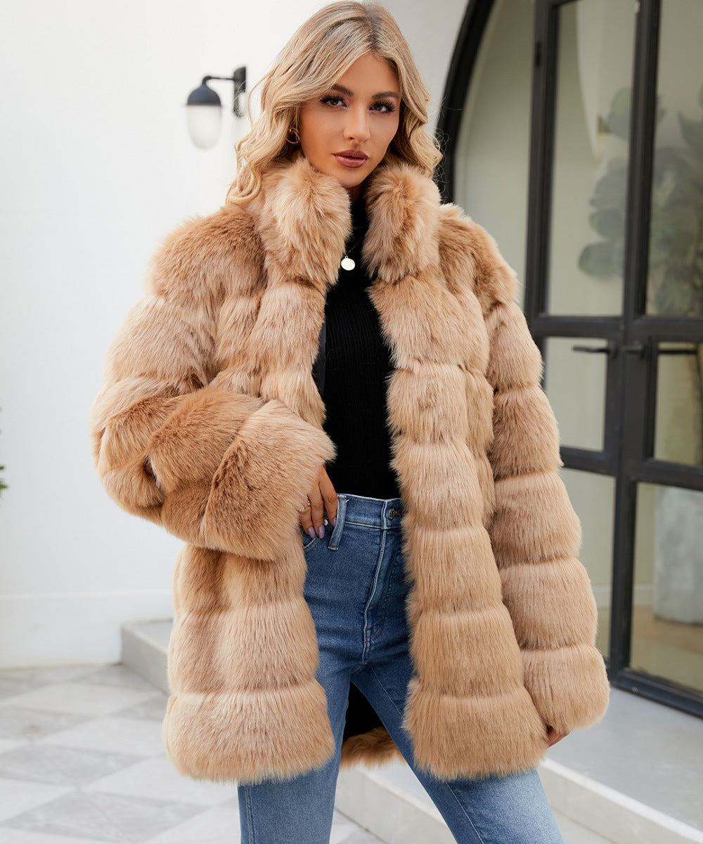 Women's Faux Fur Parka