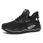 Women's Breathable Sport Sneakers with Flexible Sole Profile and Non-slip Rubber Sole