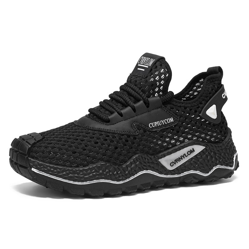Women's Breathable Sport Sneakers with Flexible Sole Profile and Non-slip Rubber Sole