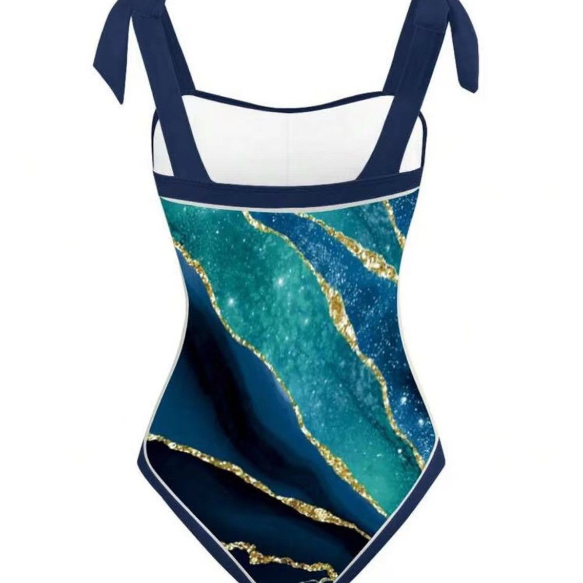 Women's Swimsuit with Elegant Wrap Skirt