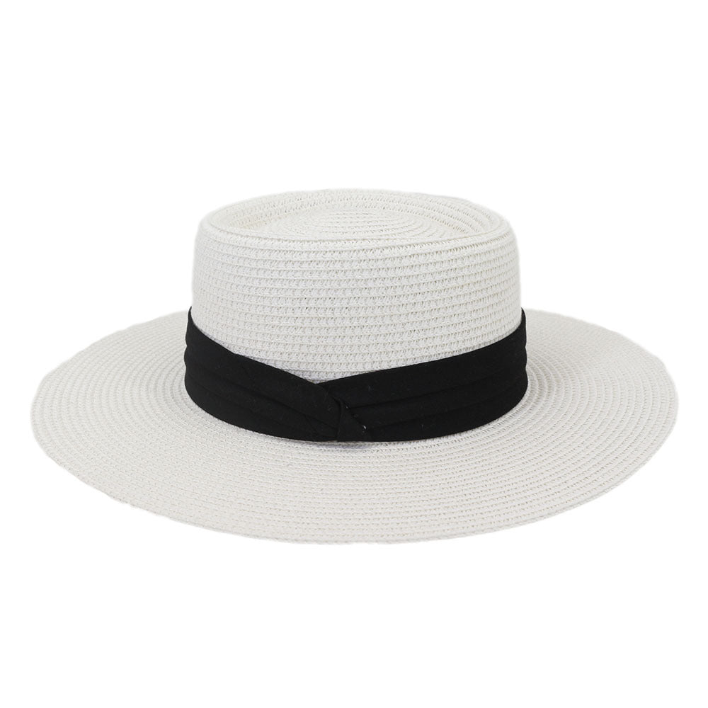 Breathable Sun Straw Boater Hat