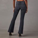 Women's High-Waisted Bootcut Jeans