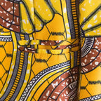 Women's Blazer with African Pattern and Modern Cut