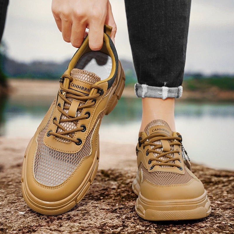 Women's Breathable Sports Shoes with Flexible Sole Design