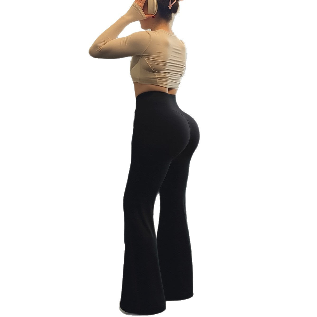 Women's High-Waisted Yoga Pants with Shaping Fit