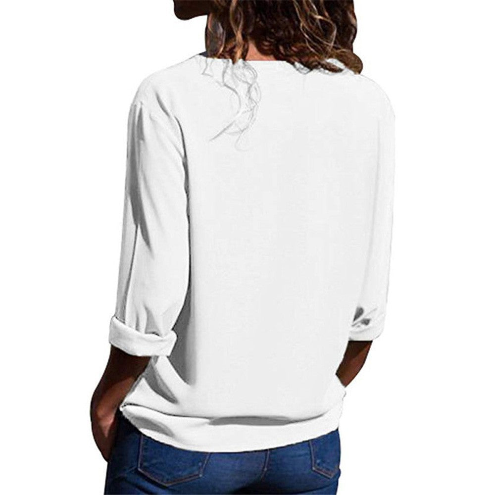 Women's Blouse with Modern Collar