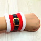 Funny Christmas cap with plush edge