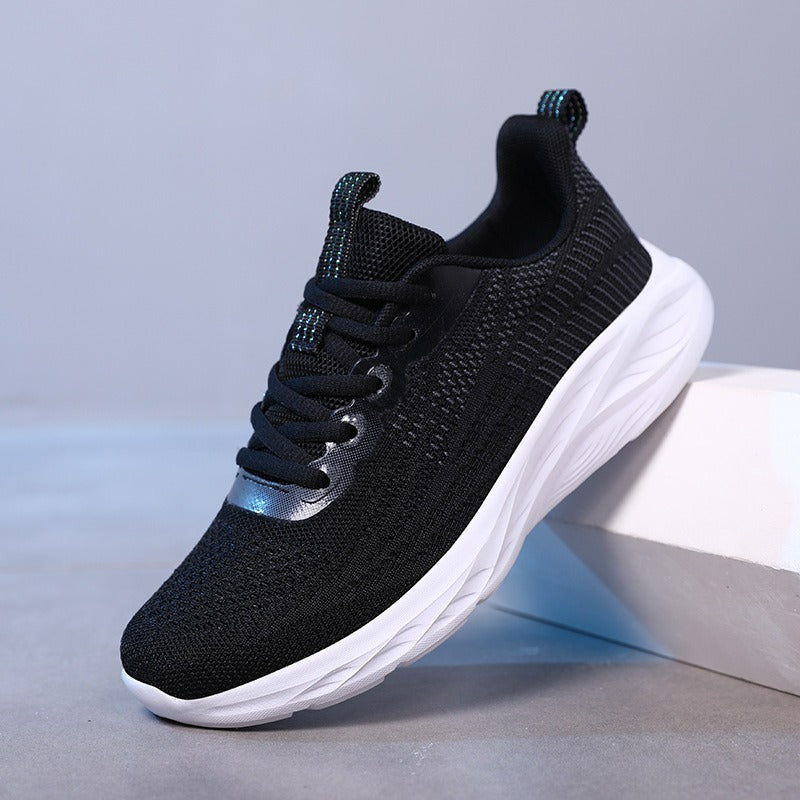 Women's Breathable Running Shoe with Flexible Upper and Cushioned Sole