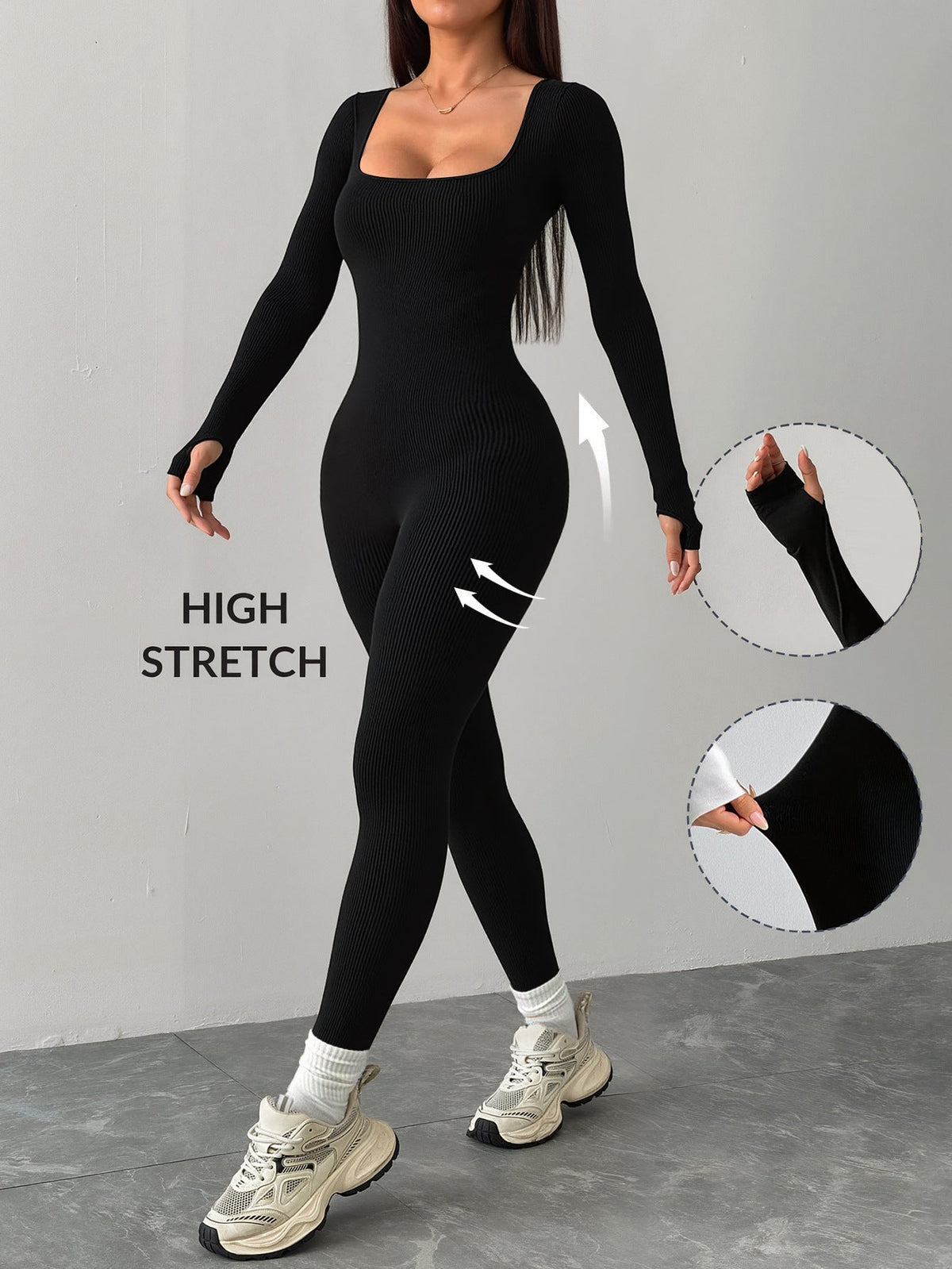 Women's High-Stretch Jumpsuit
