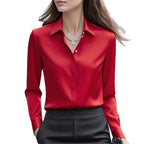 Classic Women's Long-Sleeve Blouse