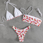 Women's Cherry Print Swimsuit