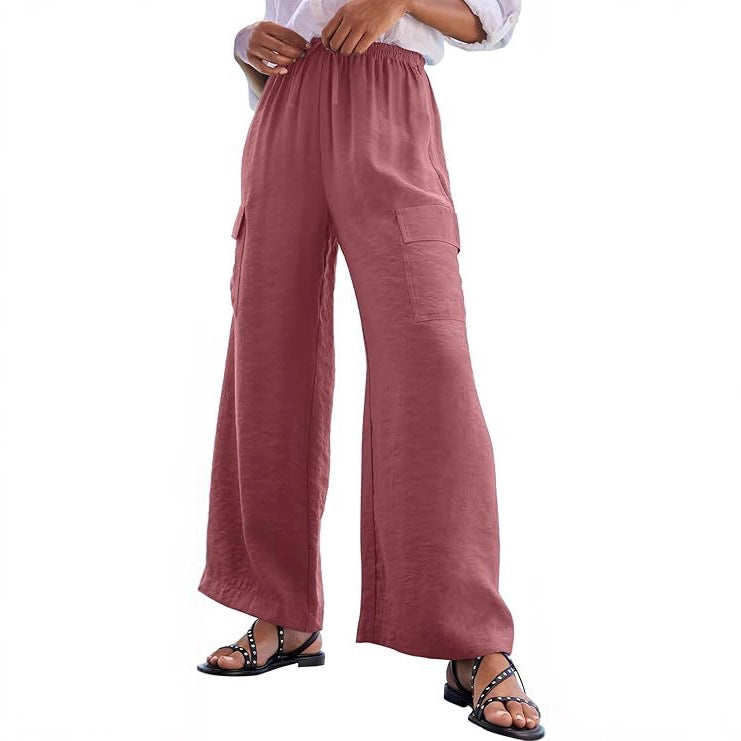 Women's Lightweight Jersey Cargo Pants