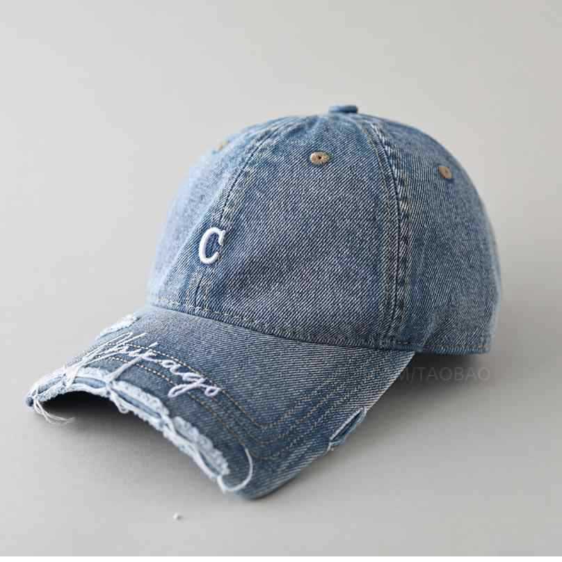 Men's Casual Distressed Baseball Cap