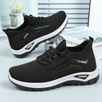 Women's Breathable Casual Sneakers with Elastic Fit and Cushioned Sole