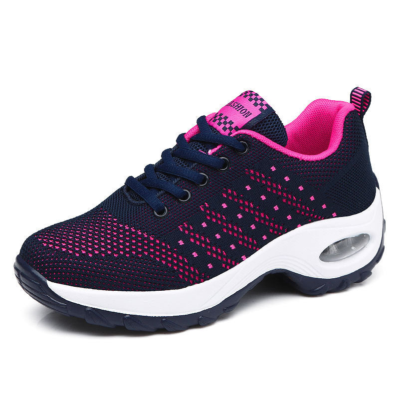 Women's Breathable Lightweight Sneakers with Shock-Absorbing Sole