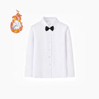 Women's Elegant Long-Sleeve Shirt with Innovative Temperature Regulation