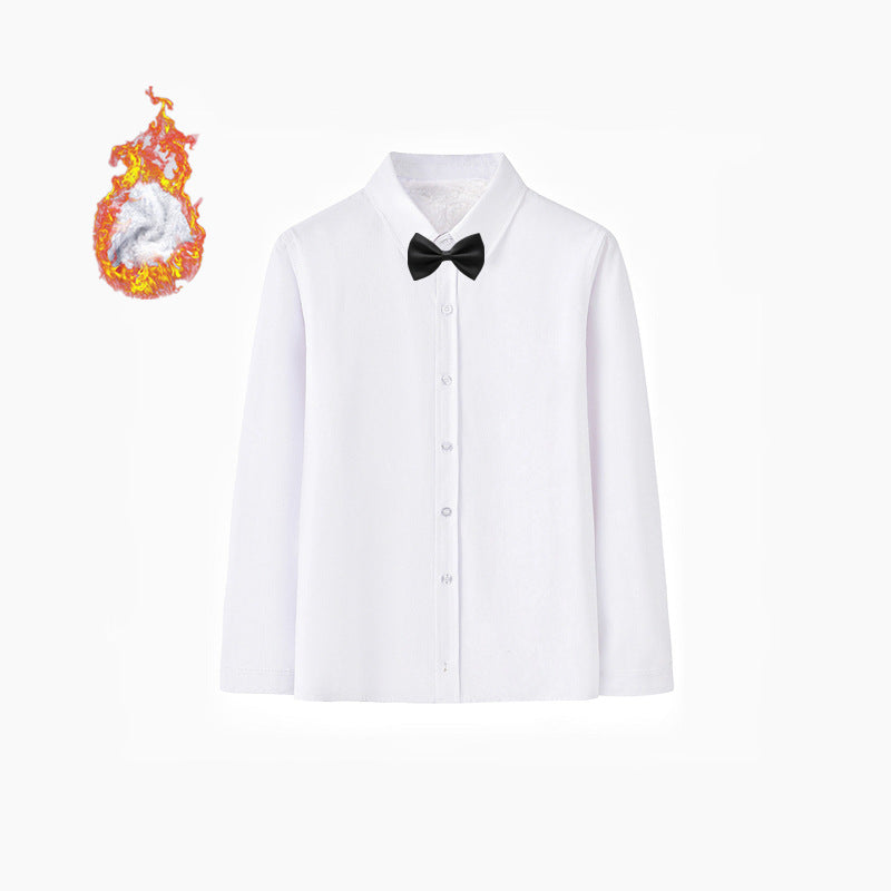 Women's Elegant Long-Sleeve Shirt with Innovative Temperature Regulation