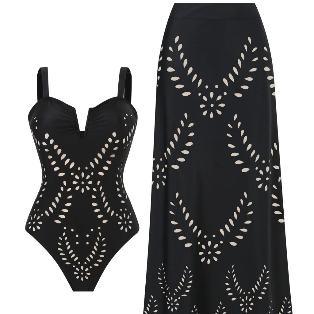 Women's Swimsuit with Matching Skirt