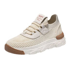 Women's Breathable Everyday Sneakers with Flexible Upper and Cushioned Sole