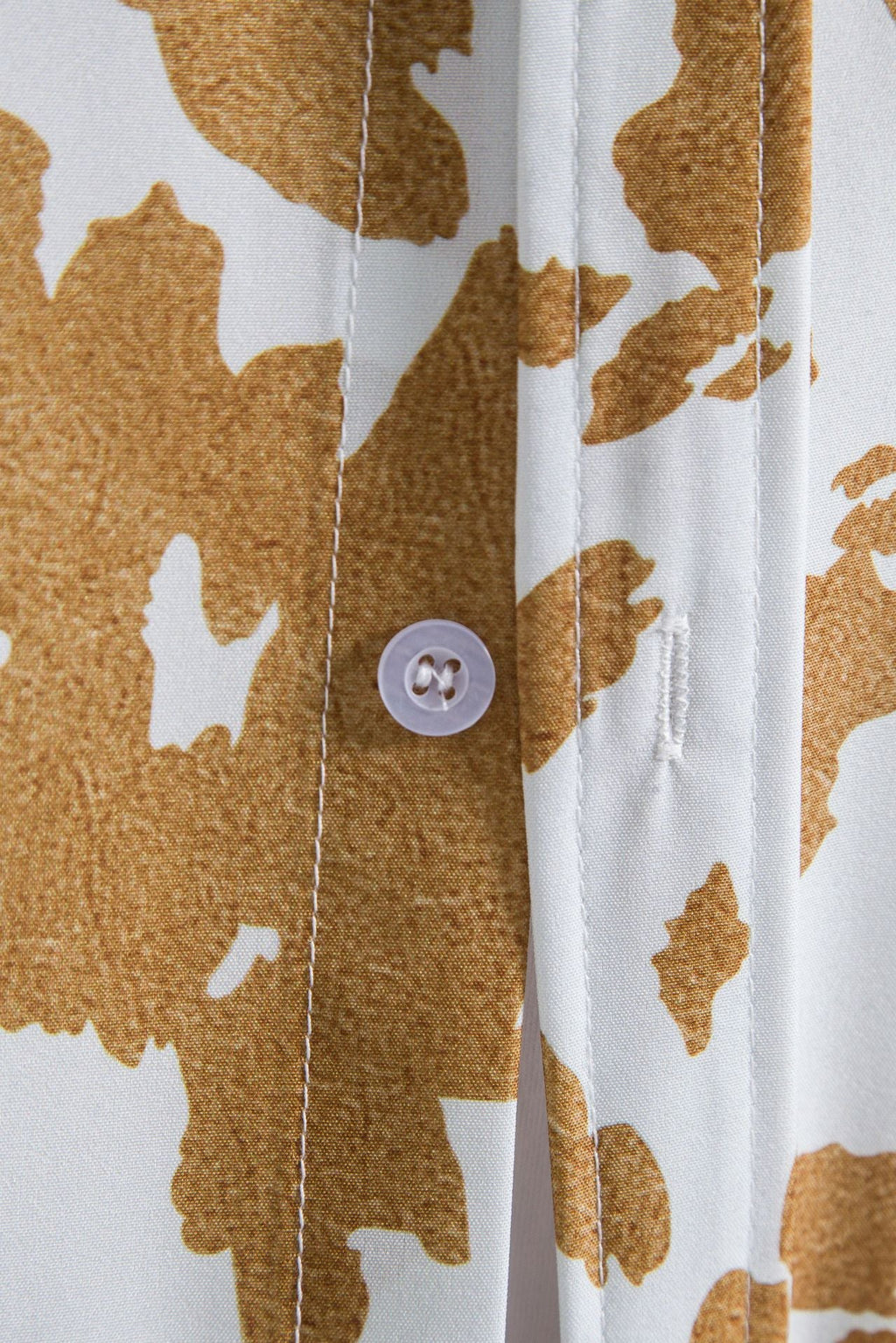 Women's Short-Sleeve Shirt with Animal Print