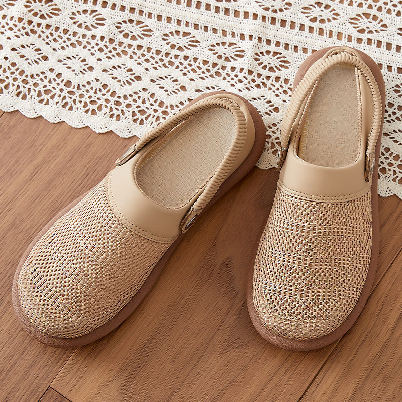 Women's Breathable Clogs with Elastic Strap