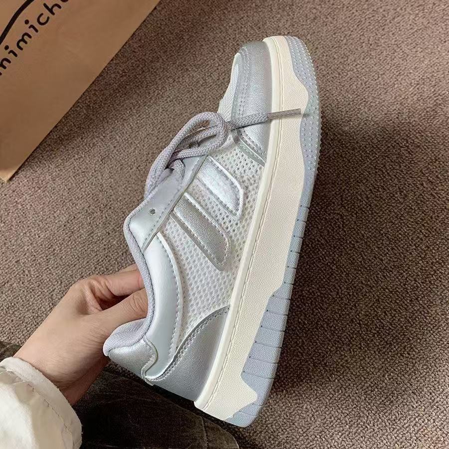 Women's Breathable Sneakers with Reflective Accents
