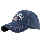 Men's Vintage-Inspired Embroidered Baseball Cap