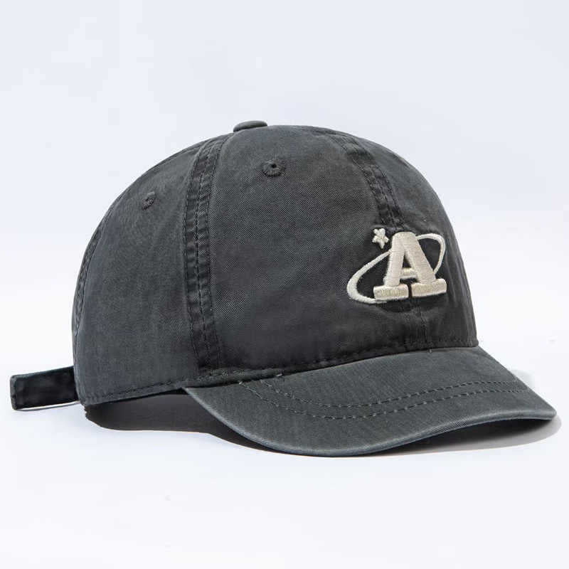 Men's Casual Embroidered Canvas Cap