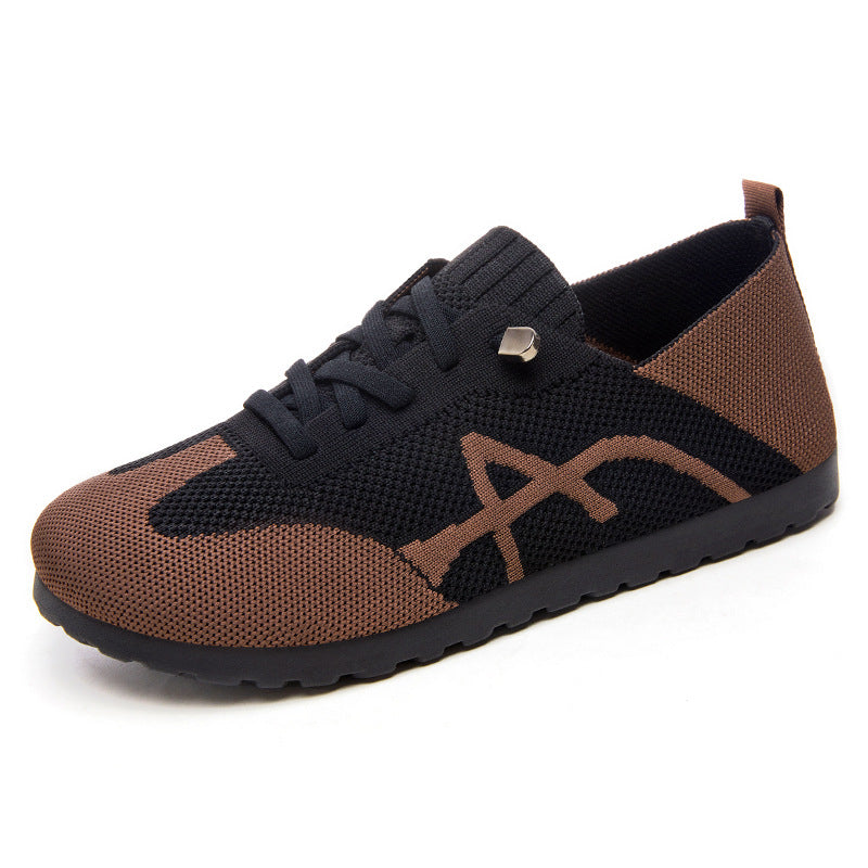 Women's Breathable Casual Sneakers with Elastic Upper