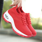 Women's Breathable Comfort Sneakers with Flexible Sole and Innovative Cushioning Technology