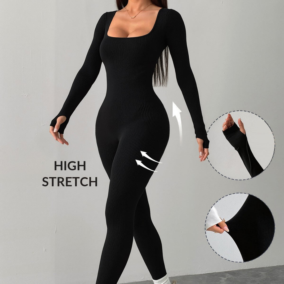 Women's High-Stretch Jumpsuit