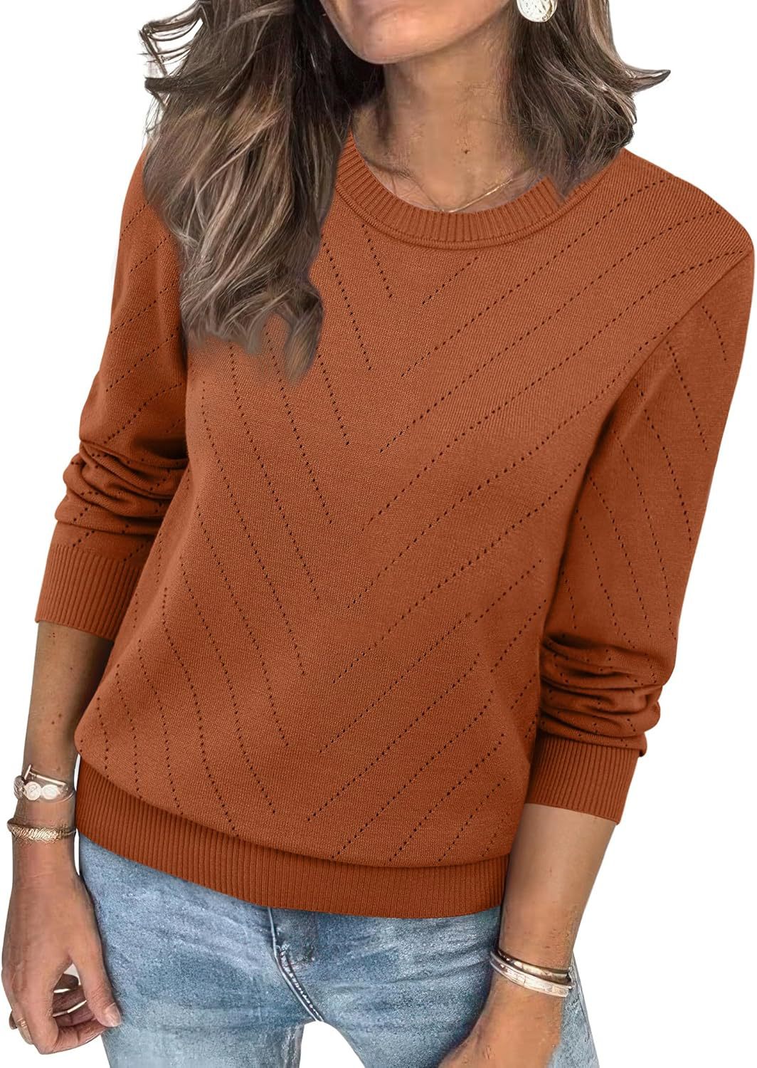 Women's Elegant Striped Sweater