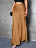 Women's Maxi Skirt with Flowing Cut