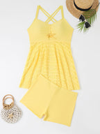 Women's Swimsuit with Airy Tunic